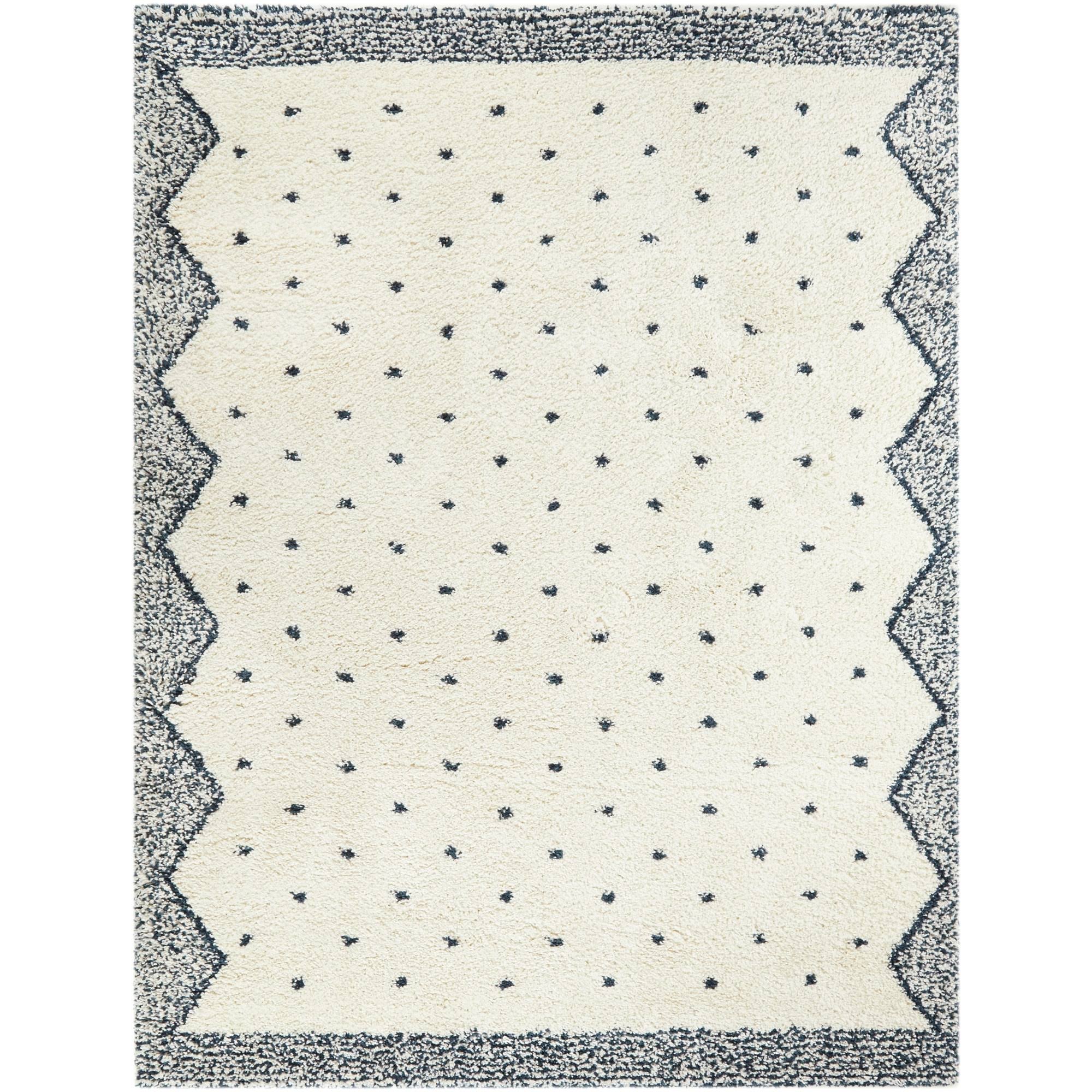 Crivelli Moroccan Shag Area Rug - 2&7x22 x 7& Runner - Pink