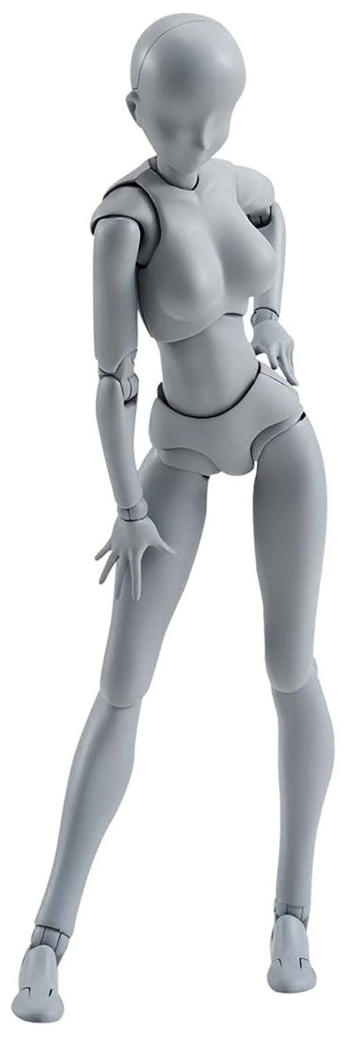 S.H. Figuarts Body Chan DX Set (Gray Color Ver.) 135mm Action Painted Figure
