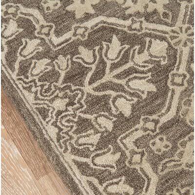 Leith Handmade Tufted Wool Brown Rug Rug Size: Runner 2&3x22 x 8&