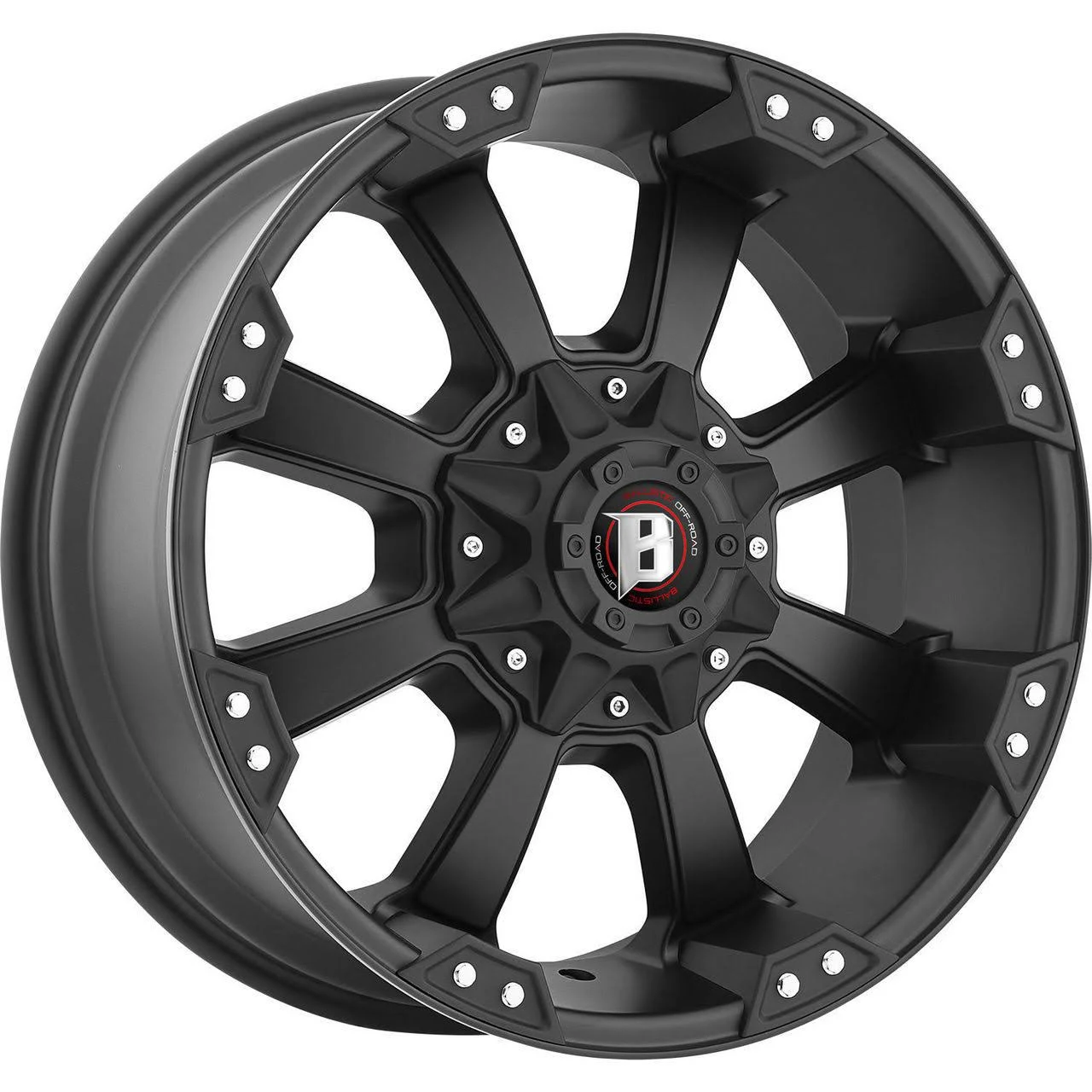 Ballistic Black 845 Morax Wheels 845790655-12FB