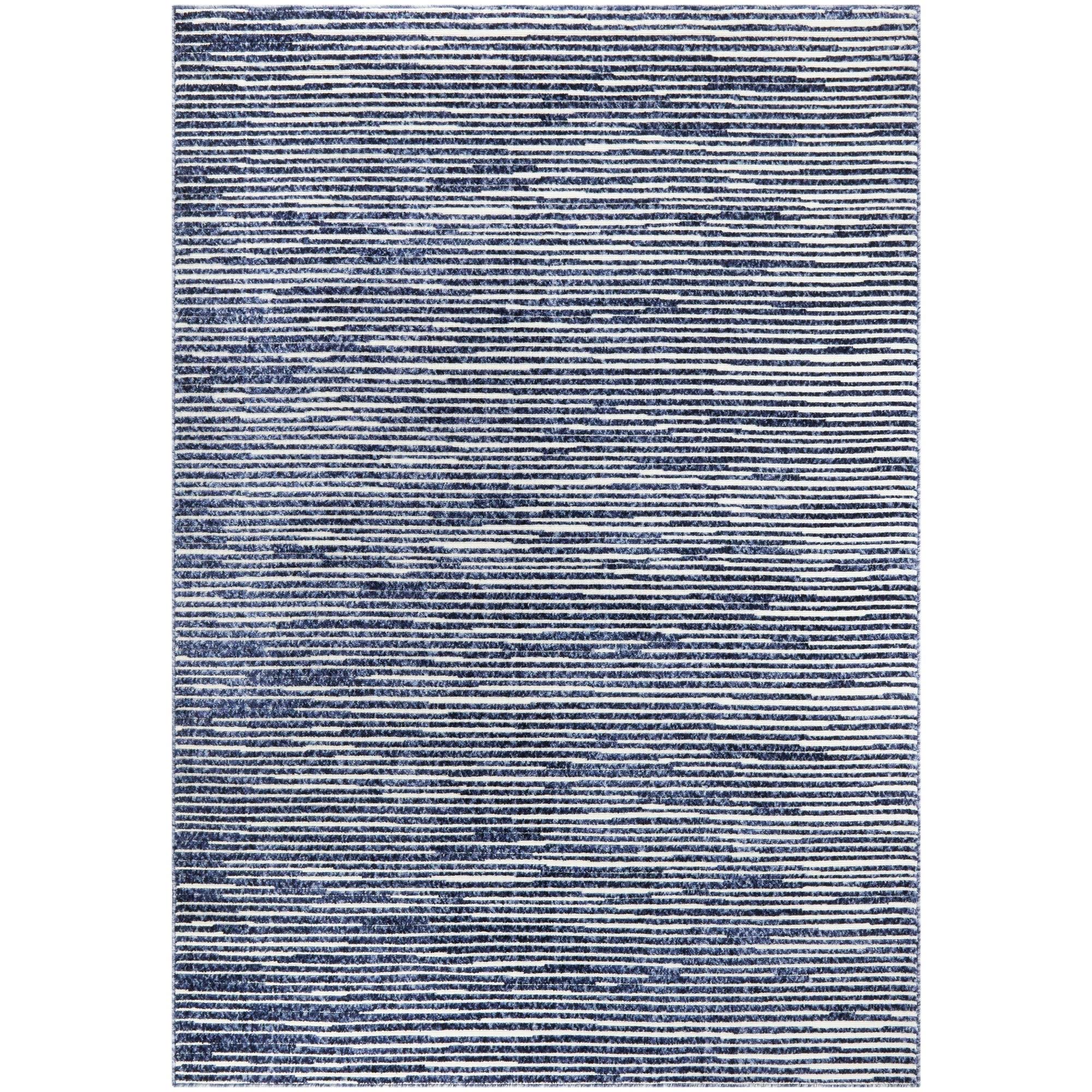 BALTA Lynne Blue 5 ft. x 7 ft. Flatweave Area Rug