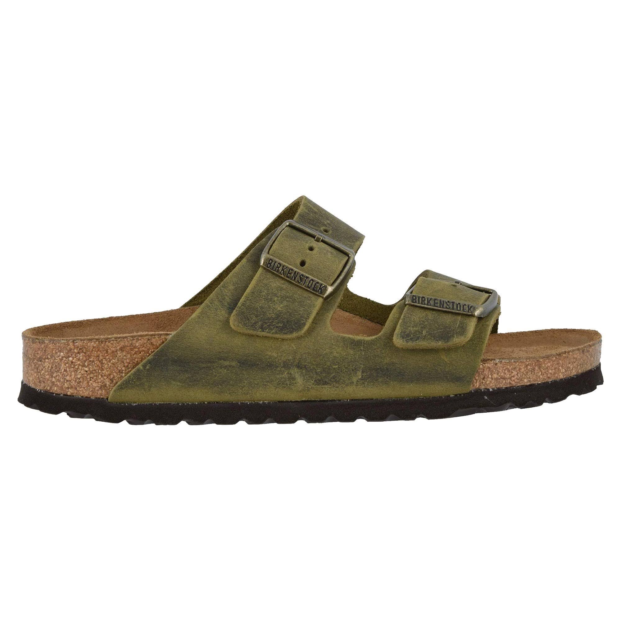 Birkenstock Arizona Soft Footbed (36 Jade Oiled Leather)