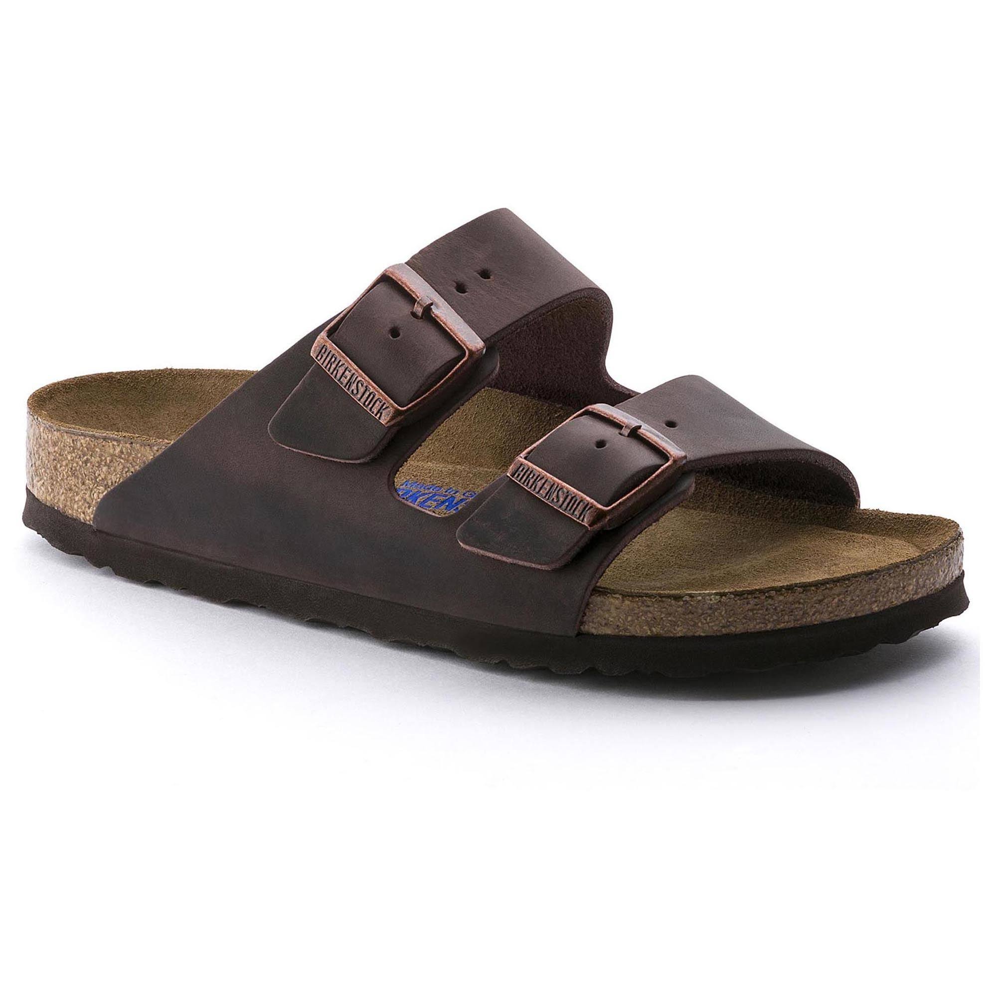 Birkenstock Women's Arizona Soft Footbed Sandals, Womens, 7M, Habana