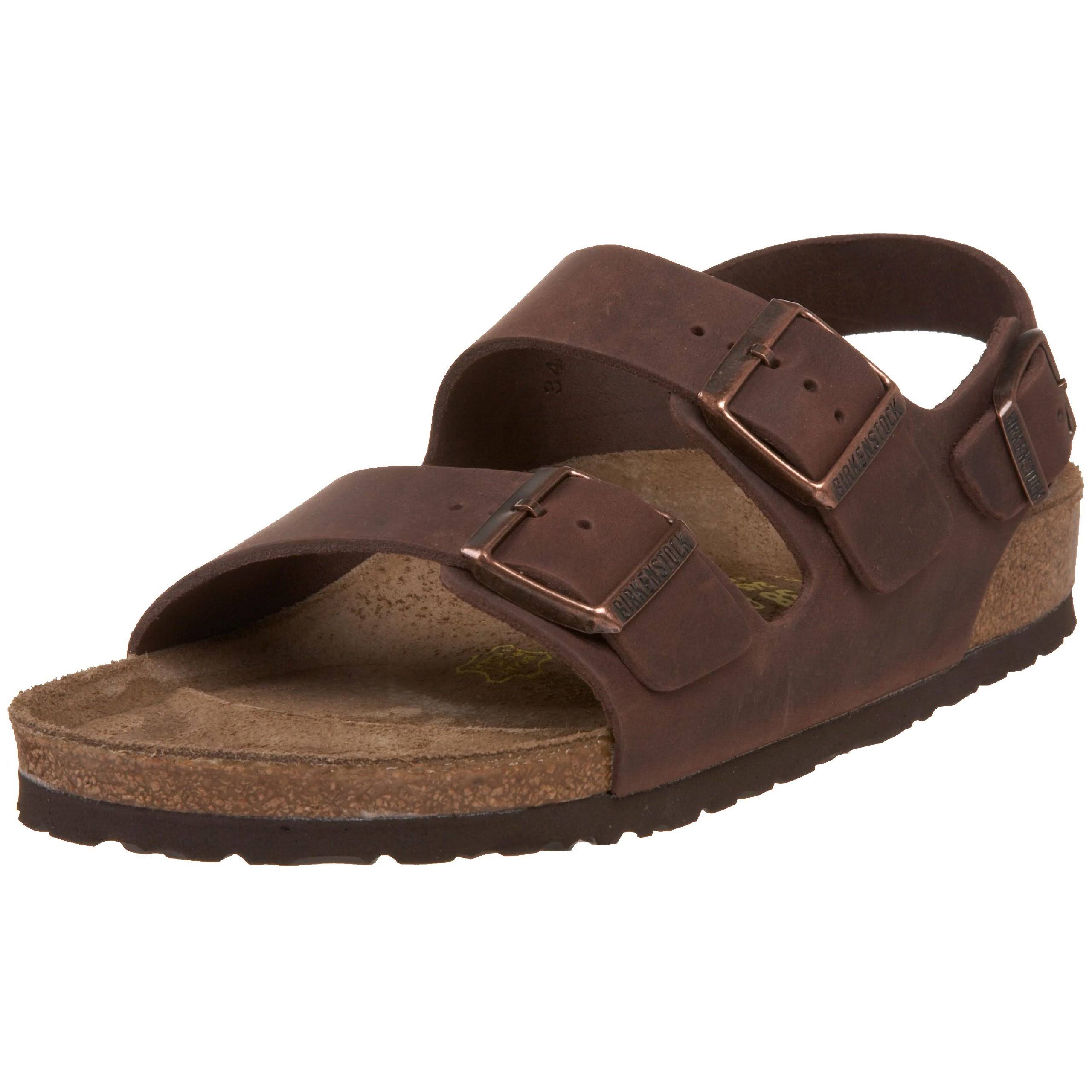 Birkenstock Milano Sandal - 39 - Habana Oiled Leather