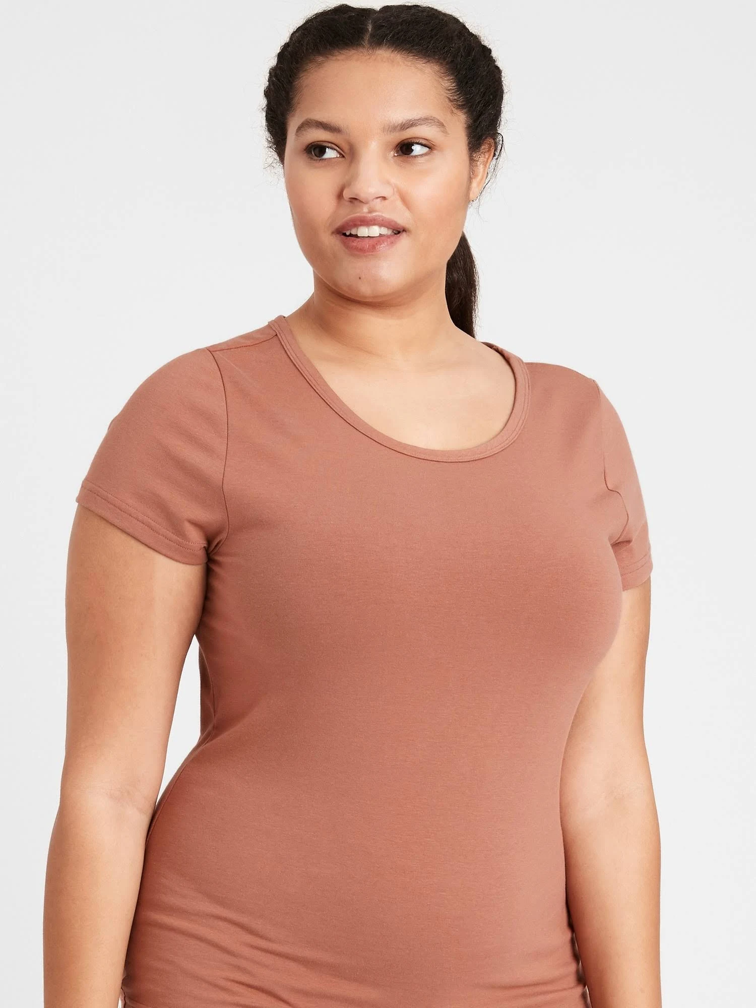 Banana Republic Women's Essential Layering T-Shirt Hue 165 Size XXL
