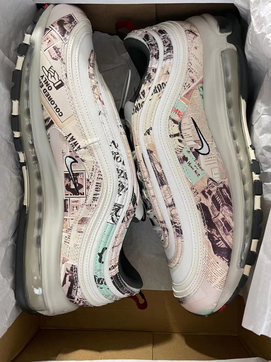 【Clearance】Air Max 97 Newspaper （US10.5）