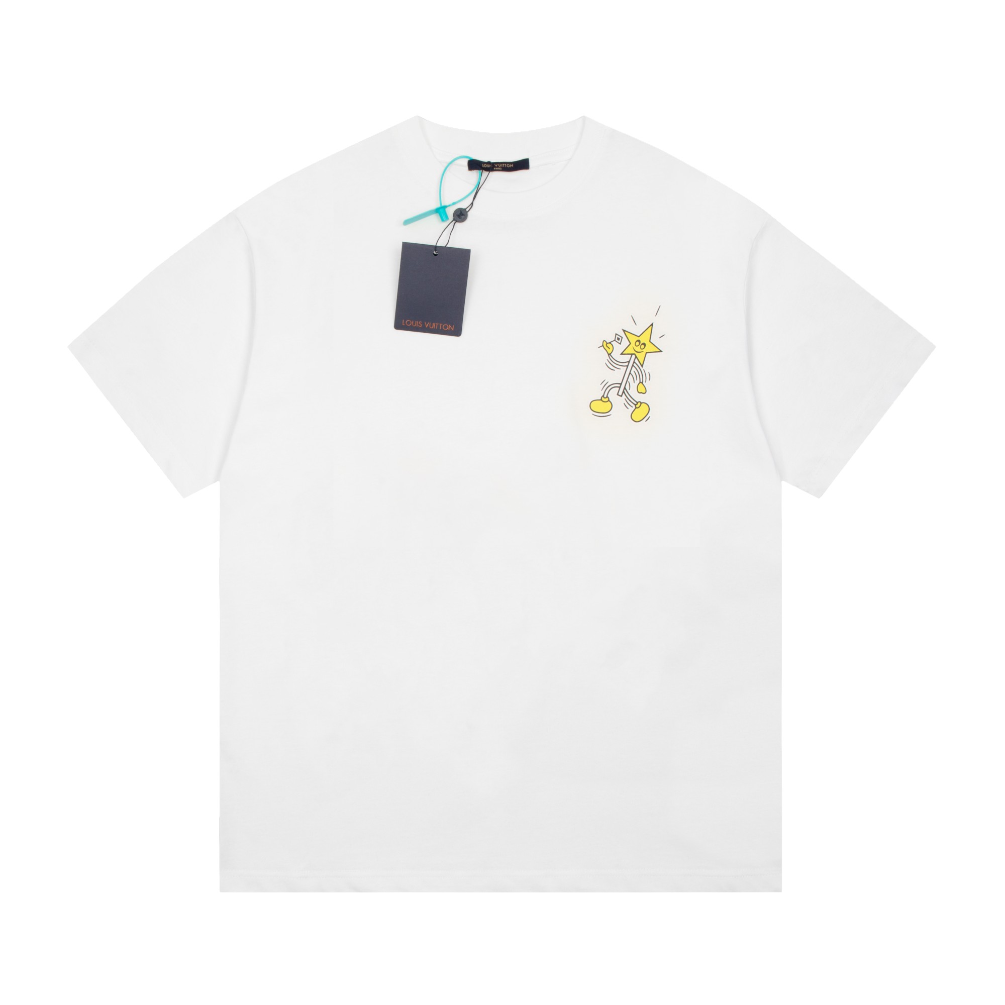 Louis Vuitton 23ss magician series magic wand foam short sleeve white 6.14