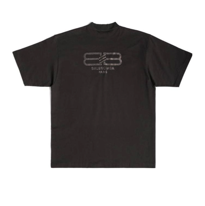 Balenciaga Cotton Short Sleeves Logo Luxury T-Shirts 5.23