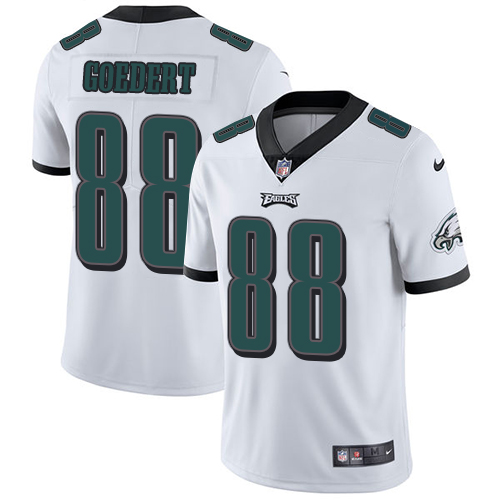 Eagles #88 Dallas Goedert White Men's Stitched Vapor Untouchable Limited Jersey
