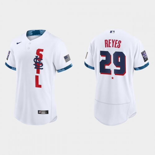St.Louis St.Louis Cardinals #29 Alex Reyes 2021 All Star Game Authentic White Jersey Men's