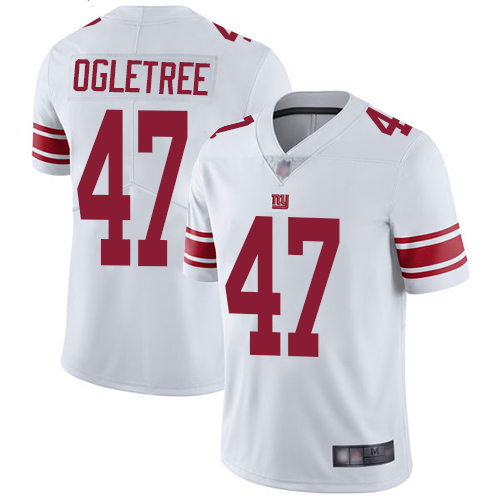 New York Giants #47 Alec Ogletree White Men's Stitched Vapor Untouchable Limited Jersey Men's