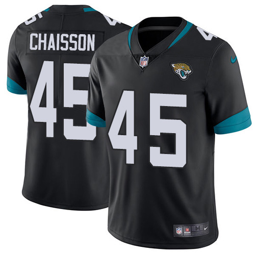 Jacksonville Jaguars #45 K'Lavon Chaisson Black Team Color Youth Stitched Vapor Untouchable Limited Jersey Youth