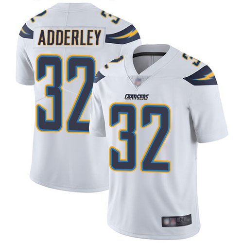 Los Angeles Chargers #32 Nasir Adderley White Youth Stitched Vapor Untouchable Limited Jersey Youth