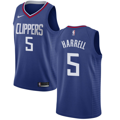 Los Angeles Clippers #5 Montrezl Harrell Blue Youth Swingman Icon Edition Jersey Youth
