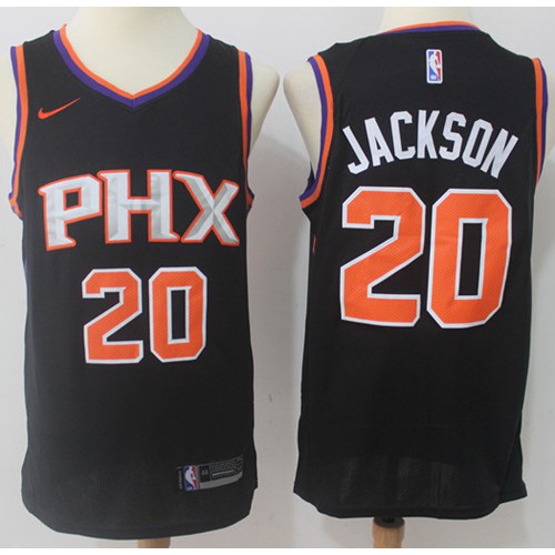 Phoenix Suns #20 Josh Jackson Black Swingman Statement Edition Jersey Mens