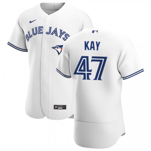 Toronto Toronto Blue Jays #47 Anthony Kay Men's White Home 2020 Authentic Player Jersey Men's