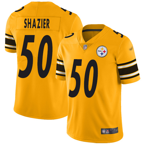Pittsburgh Steelers #50 Ryan Shazier Gold Men's Stitched Limited Inverted Legend Jersey Men's