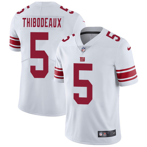 Giants #5 Kayvon Thibodeaux White Youth Stitched Vapor Untouchable Limited Jersey