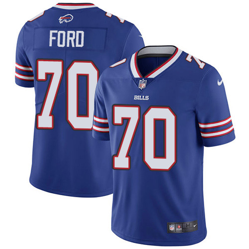 Buffalo Bills #70 Cody Ford Royal Blue Team Color Men's Stitched Vapor Untouchable Limited Jersey Men's