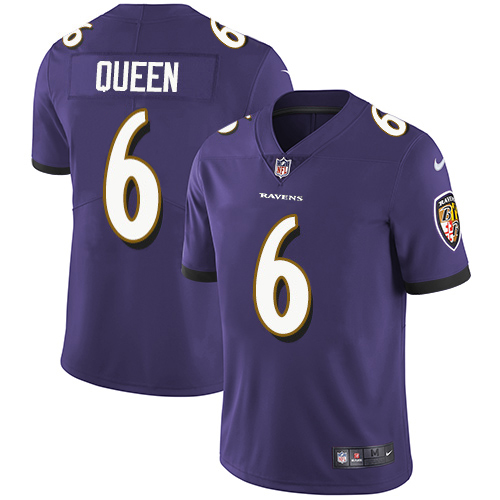 Ravens #6 Patrick Queen Purple Team Color Men's Stitched Vapor Untouchable Limited Jersey