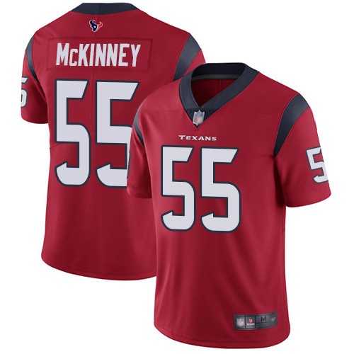 Houston Texans #55 Benardrick McKinney Red Alternate Men's Stitched Vapor Untouchable Limited Jersey Men's