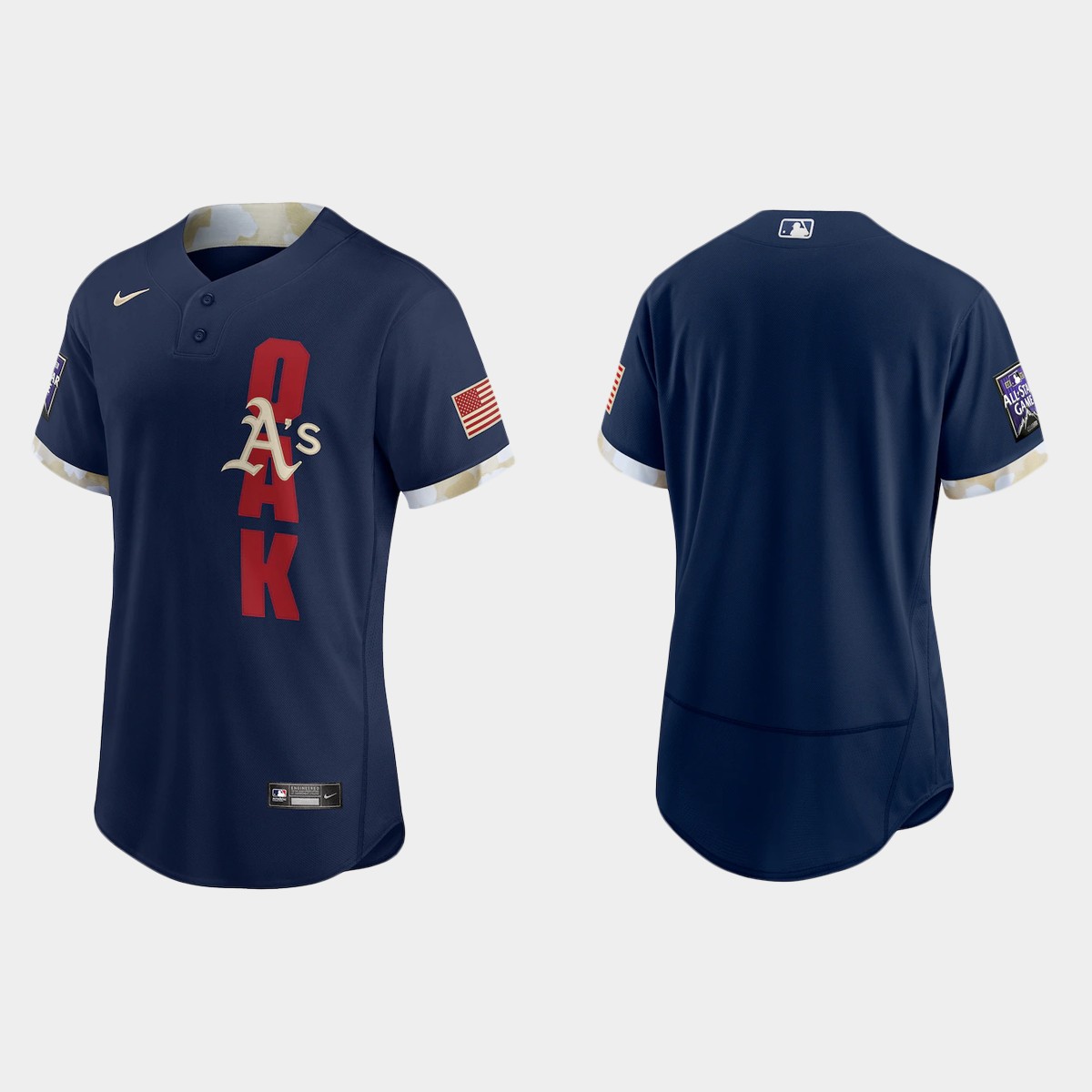 Oakland Athletics 2021 All Star Game Authentic Navy Jersey