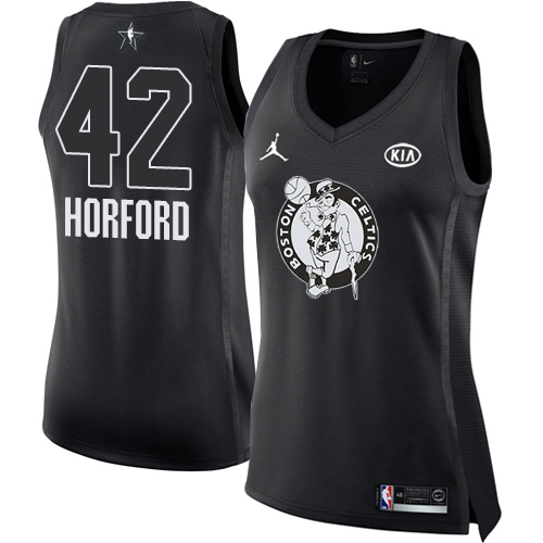 Boston Celtics #42 Al Horford Black Womens Jordan Swingman 2018 All-Star Game Jersey Womens