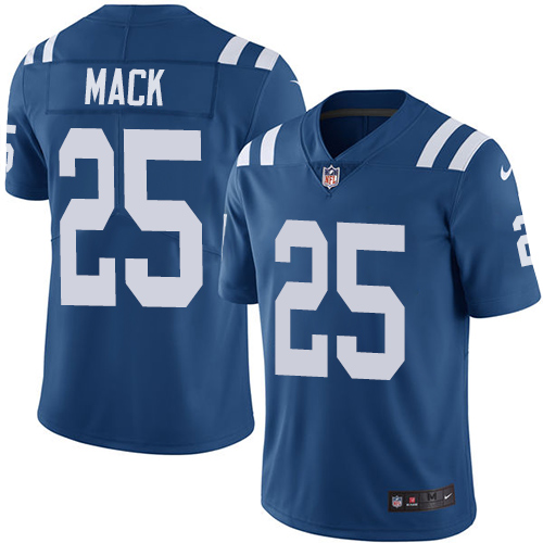 Indianapolis Colts #25 Marlon Mack Royal Blue Team Color Men's Stitched Vapor Untouchable Limited Jersey Men's