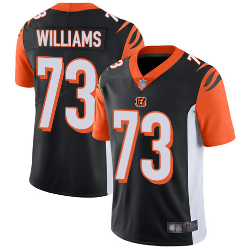 Cincinnati Bengals #73 Jonah Williams Black Team Color Men's Stitched Vapor Untouchable Limited Jersey Men's