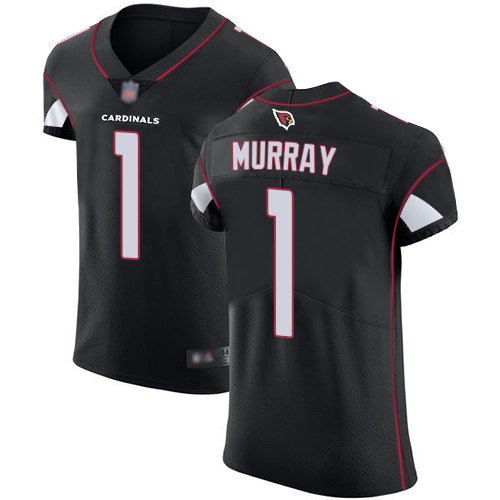 Cardinals #1 Kyler Murray Black Alternate Men's Stitched Vapor Untouchable Elite Jersey