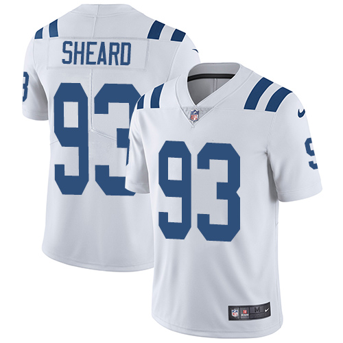 Indianapolis Colts #93 Jabaal Sheard White Youth Stitched Vapor Untouchable Limited Jersey Youth