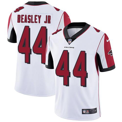 Atlanta Falcons #44 Vic Beasley Jr White Youth Stitched Vapor Untouchable Limited Jersey Youth