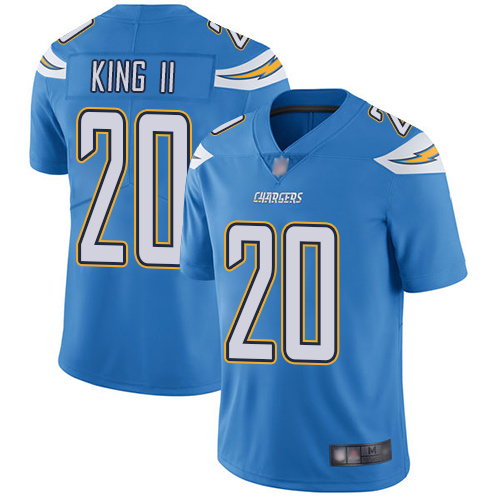 Los Angeles Chargers #20 Desmond King II Electric Blue Alternate Youth Stitched Vapor Untouchable Limited Jersey Youth