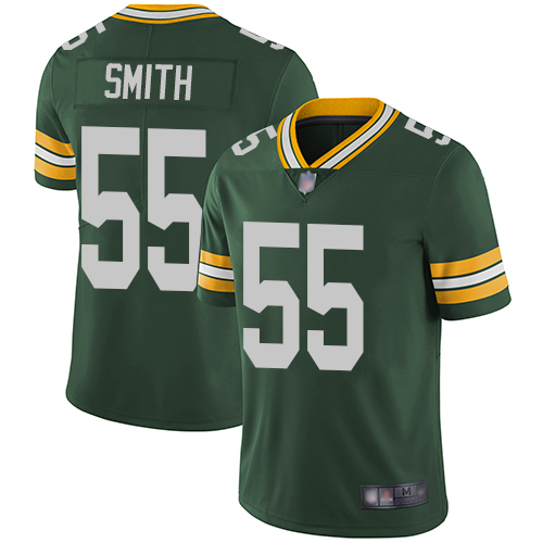Green Bay Packers #55 Za'Darius Smith Green Team Color Youth Stitched Vapor Untouchable Limited Jersey Youth