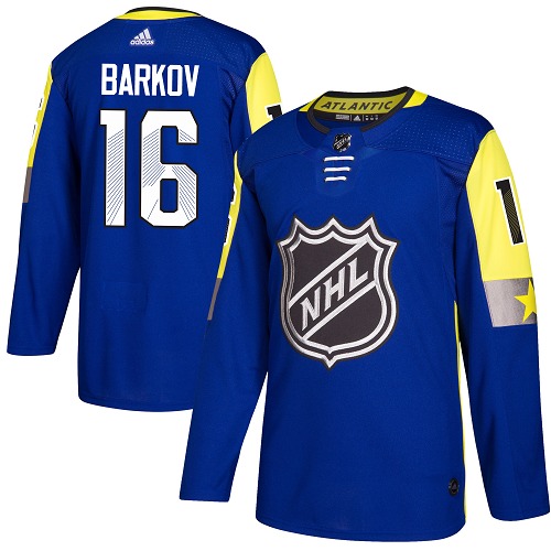 Adidas Florida Panthers #16 Aleksander Barkov Royal 2018 All-Star Atlantic Division Authentic Stitched Jersey Men's