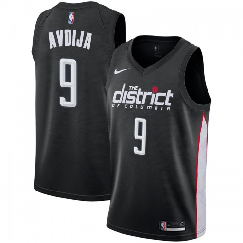 Washington Wizards #9 Deni Avdija Black Swingman City Edition 2018/19 Jersey Mens