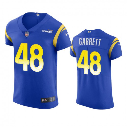 Los Angeles Los Angeles Rams #48 Chris Garrett Men's Vapor Elite Player Jersey - Royal Men's