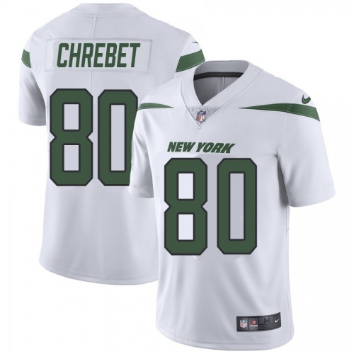 New York Jets #80 Wayne Chrebet White Youth Stitched Vapor Untouchable Limited Jersey Youth