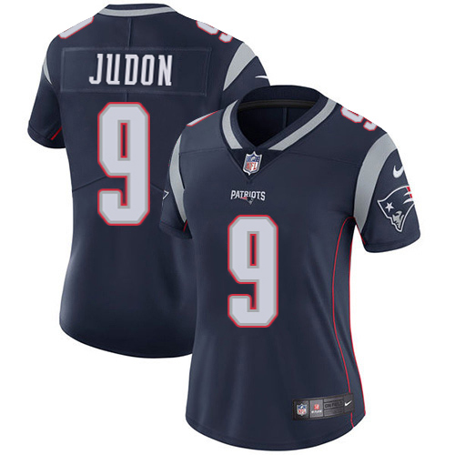 Patriots #9 Matt Judon Navy Blue Team Color Women's Stitched Vapor Untouchable Limited Jersey