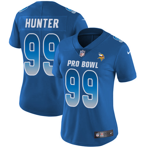 Vikings #99 Danielle Hunter Royal Women's Stitched Limited NFC 2019 Pro Bowl Jersey