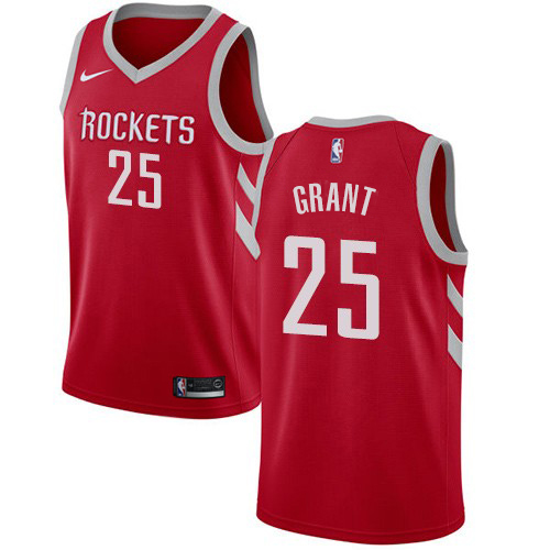 Houston Rockets #25 Jerian Grant Red Womens Swingman Icon Edition Jersey Womens
