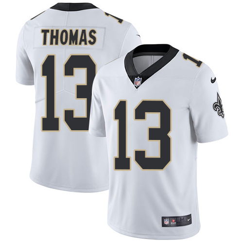 Saints #13 Michael Thomas White Men's Stitched Vapor Untouchable Limited Jersey