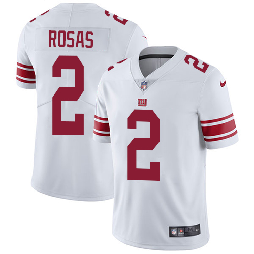 New York Giants #2 Aldrick Rosas White Men's Stitched Vapor Untouchable Limited Jersey Men's