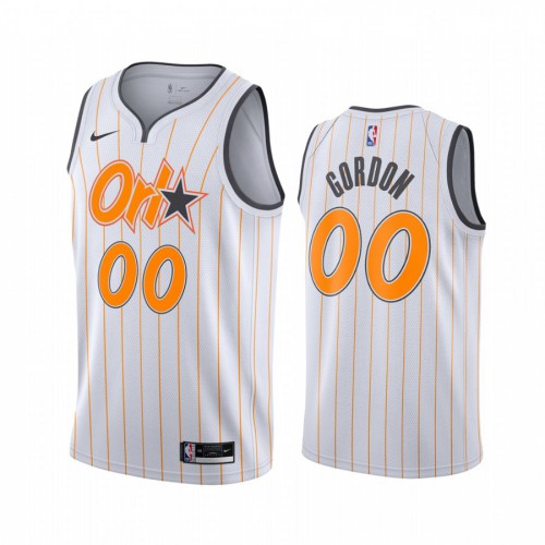 Orlando Magic #00 Aaron Gordon White Womens Swingman 2020-21 City Edition Jersey Womens