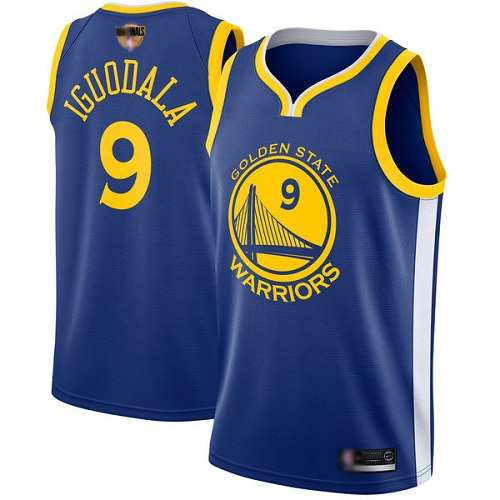 Golden State Warriors #9 Andre Iguodala Blue 2019 Finals Bound Youth Swingman Icon Edition Jersey Youth