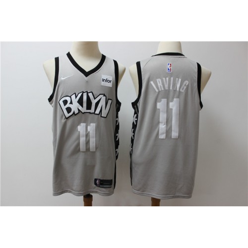 Brooklyn Nets #11 Kyrie Irving 2019-20 Statement Edition Jersey Mens