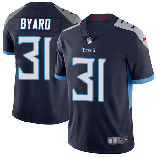Tennessee Titans #31 Kevin Byard Navy Blue Team Color Youth Stitched Vapor Untouchable Limited Jersey Youth