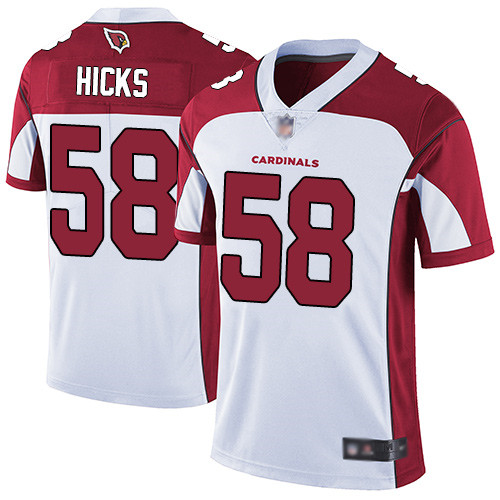 Arizona Cardinals #58 Jordan Hicks White Men's Stitched Vapor Untouchable Limited Jersey Men's