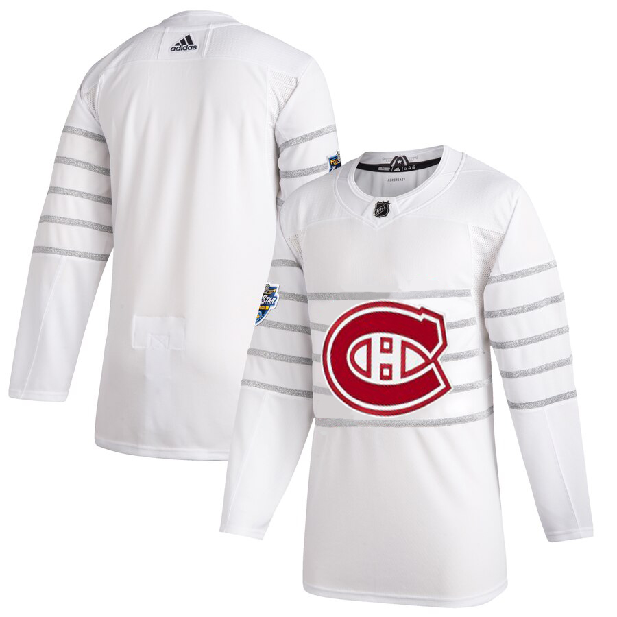 Men's Montreal Canadiens Adidas White 2020 All-Star Game Authentic Jersey