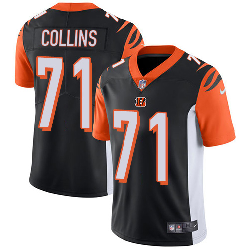 Bengals #71 La'el Collins Black Team Color Men's Stitched Vapor Untouchable Limited Jersey